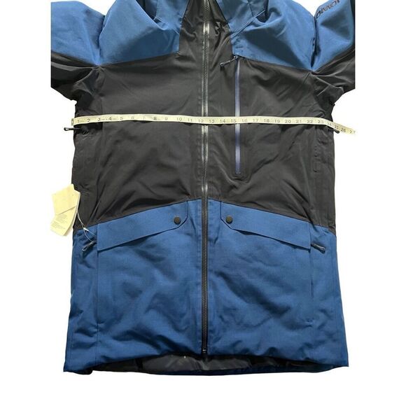 Salomon Men's Navy Peony Waterproof Hooded Untracked Jacket Size Large NWT - Picture 3 of 6